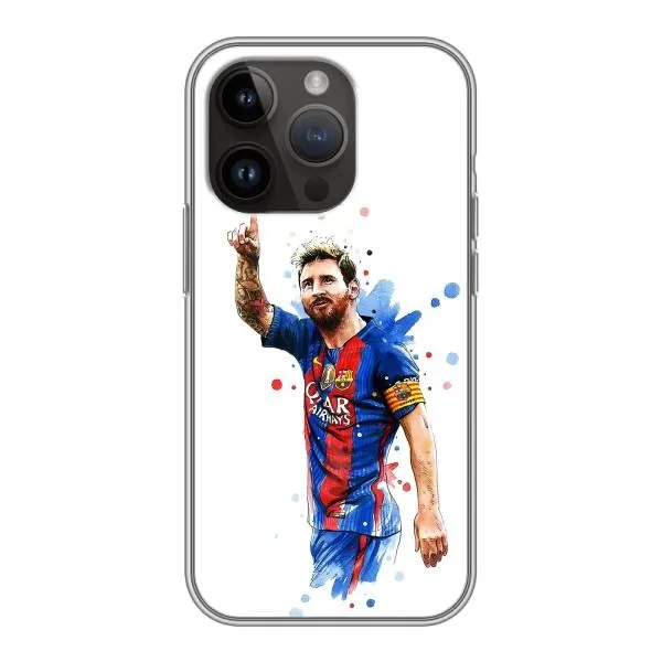 Чохол з принтом «Лео Мессі» для iPhone 14 Pro