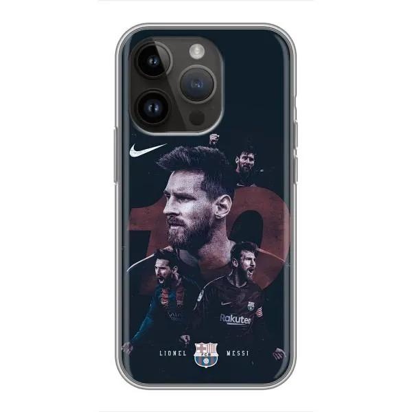 Чохол з принтом «Мессі 10» для iPhone 14 Pro