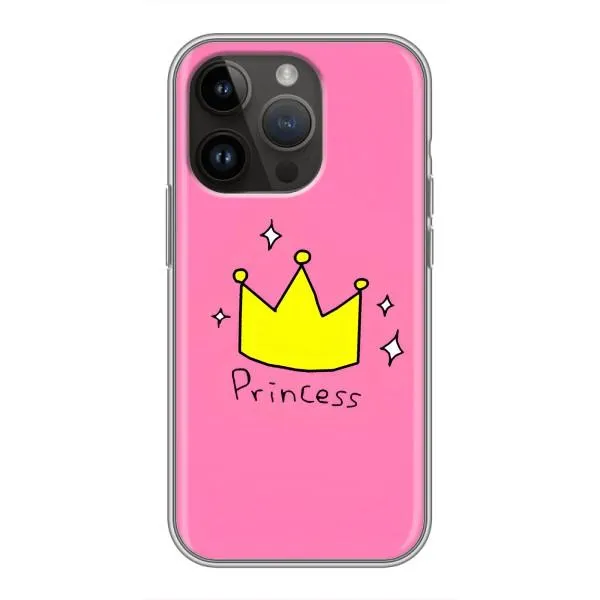Чехол с принтом «Princess» для iPhone 14 Pro