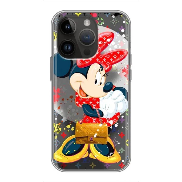 Чохол з принтом «Minni з бантіком» для iPhone 14 Pro
