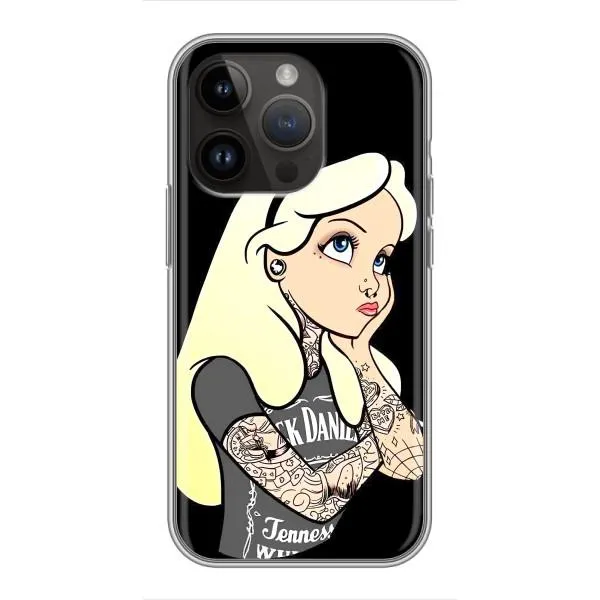 Чехол с принтом «Девочка в тату» для iPhone 14 Pro