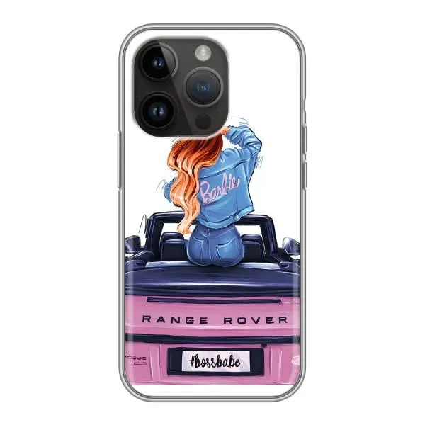Чехол с принтом «На машине» для iPhone 14 Pro