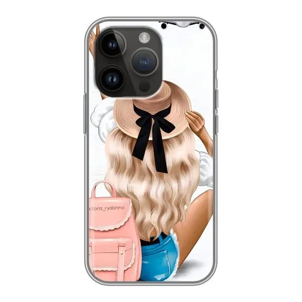 Чехол с принтом «Путешествие» для iPhone 14 Pro