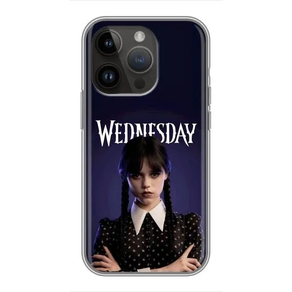 Чехол с принтом «Wednesday» для iPhone 14 Pro