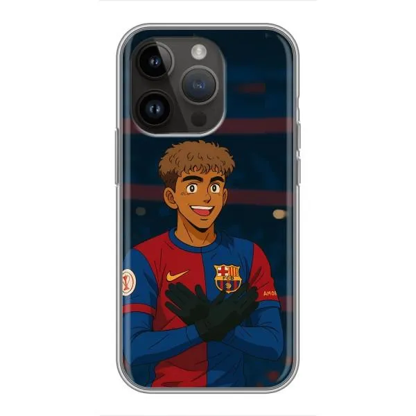 Чохол з принтом «Футболіст Ямаль» для iPhone 14 Pro Чохол з принтом «Футболіст Ямаль» для iPhone 14 Pro