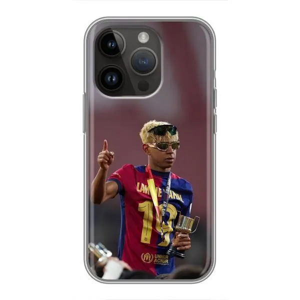 Чохол з принтом «Lamine Yamal» для iPhone 14 Pro Чохол з принтом «Lamine Yamal» для iPhone 14 Pro