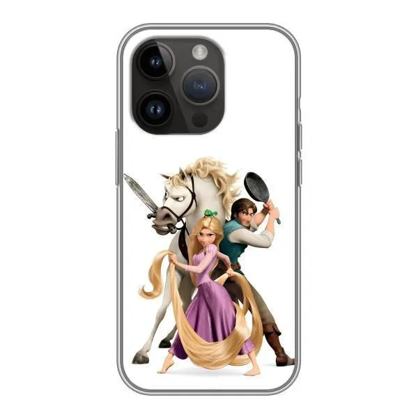 Чехол с принтом «Рапунцель и друзья» для iPhone 14 Pro