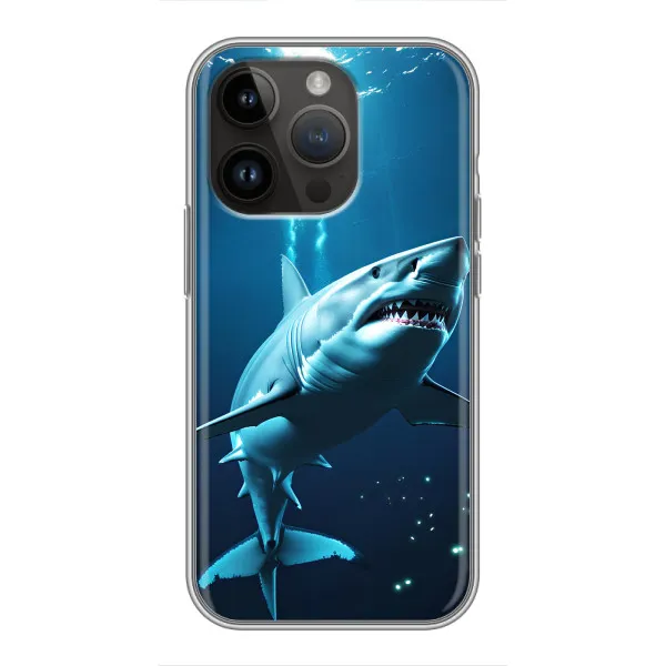 Чохол з принтом «Акула під водою» для iPhone 14 Pro Чохол з принтом «Акула під водою» для iPhone 14 Pro