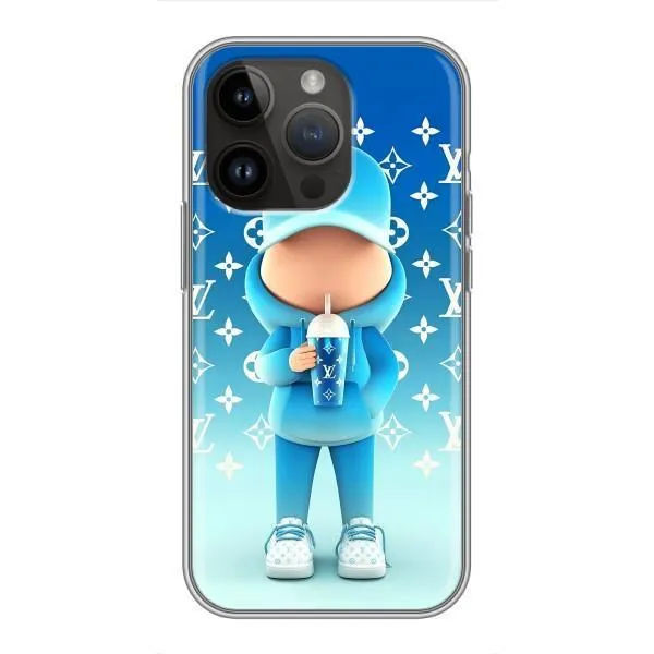 Чехол с принтом «Парень LV» для iPhone 14 Pro