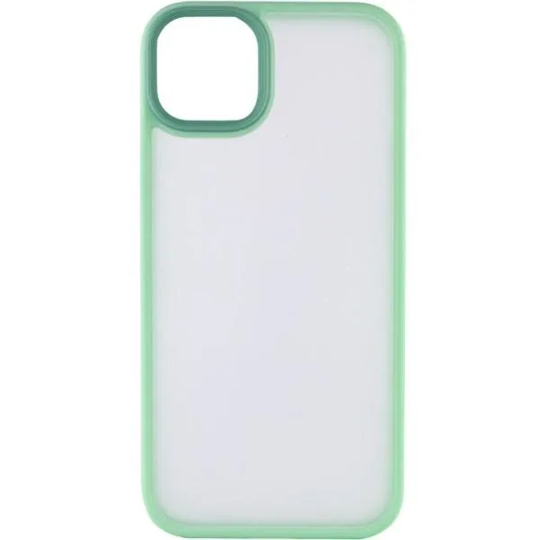 TPU+PC чохол Metal Buttons для Apple iPhone 14 / 13 (6.1") — М'ятний — фото 2