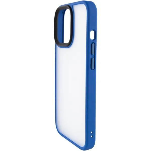TPU+PC чохол Metal Buttons для Apple iPhone 14 / 13 (6.1") — Блакитний — фото 2