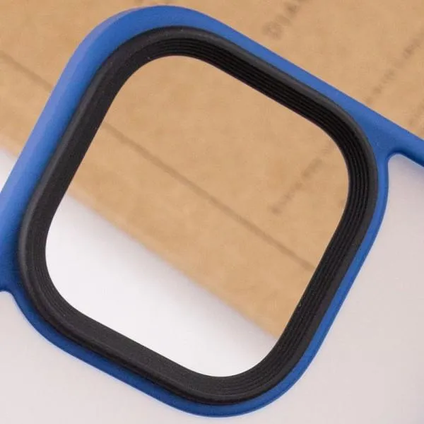 TPU+PC чохол Metal Buttons для Apple iPhone 14 / 13 (6.1") — Блакитний — фото 5