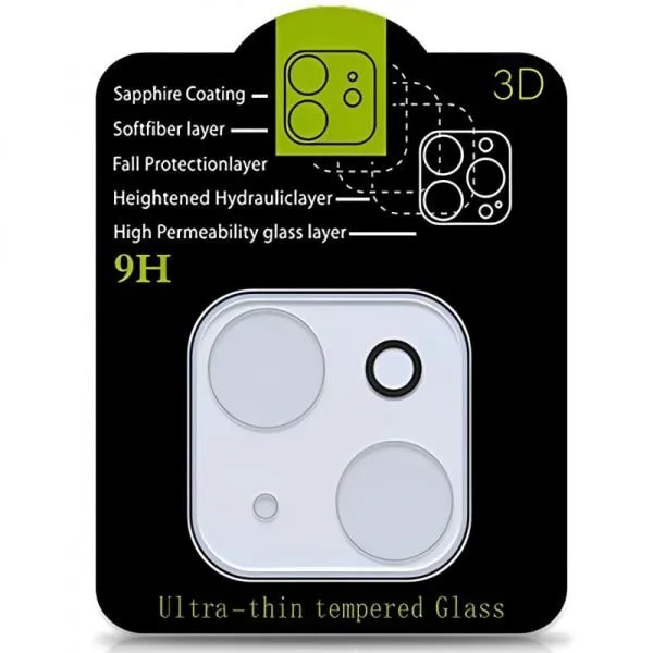 Захисне скло на камеру Full Block (тех.пак) для Apple iPhone 14 (6.1") / 14 Plus (6.7") — Прозорий Захисне скло на камеру Full Block (тех.пак) для Apple iPhone 14 (6.1") / 14 Plus (6.7") — Прозорий