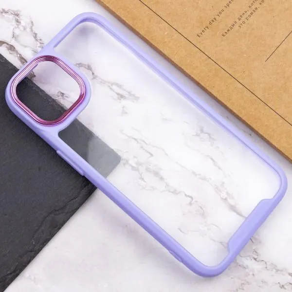Чохол TPU+PC Lyon Case для Apple iPhone 14 (6.1") — Фіолетовий — фото 5 Чохол TPU+PC Lyon Case для Apple iPhone 14 (6.1") — Фіолетовий — фото 5