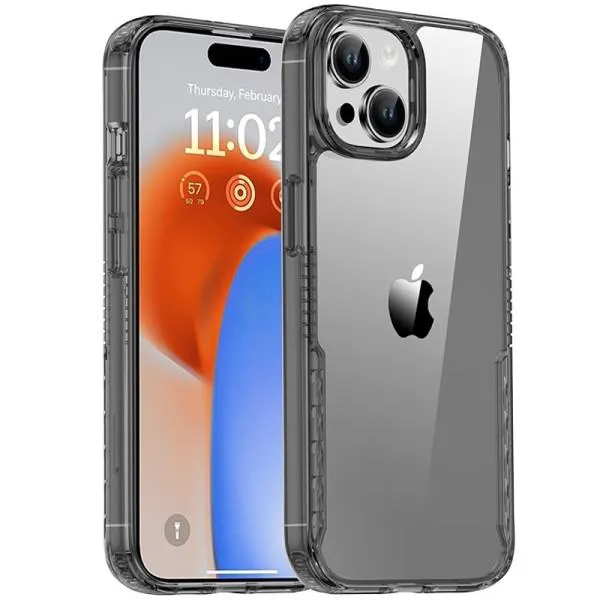 Чохол TPU+PC Multi-Color для Apple iPhone 14 (6.1") — Чорний — фото 1 Чохол TPU+PC Multi-Color для Apple iPhone 14 (6.1") — Чорний — фото 1