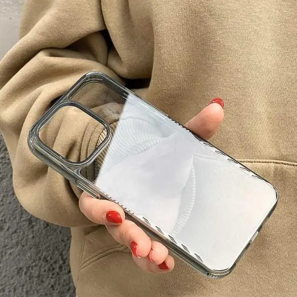 Чохол TPU+PC Multi-Color для Apple iPhone 14 (6.1") — Чорний — фото 3 Чохол TPU+PC Multi-Color для Apple iPhone 14 (6.1") — Чорний — фото 3