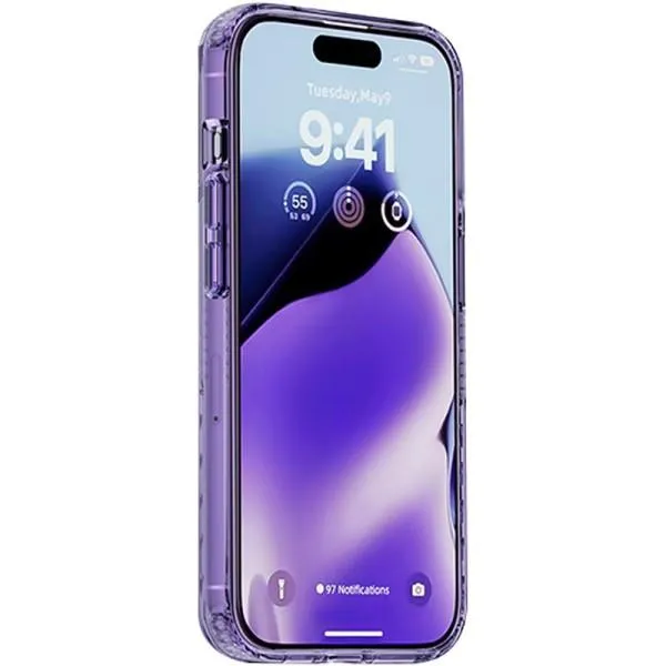 Чохол TPU+PC Multi-Color для Apple iPhone 14 (6.1") — Фіолетовий — фото 3 Чохол TPU+PC Multi-Color для Apple iPhone 14 (6.1") — Фіолетовий — фото 3