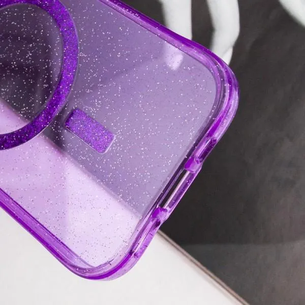 Чохол TPU Radiance with Magnetic Fit для Apple iPhone 14 (6.1") — Фіолетовий — фото 5 Чохол TPU Radiance with Magnetic Fit для Apple iPhone 14 (6.1") — Фіолетовий — фото 5