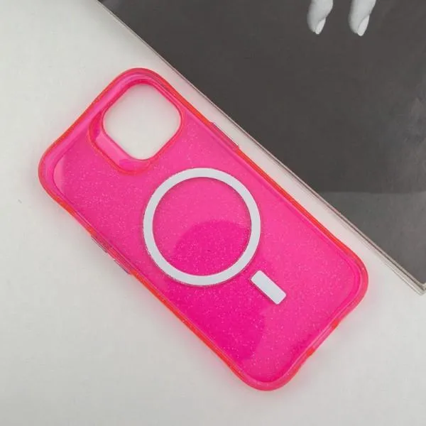 Чохол TPU Radiance with Magnetic Fit для Apple iPhone 14 (6.1") — Червоний — фото 2