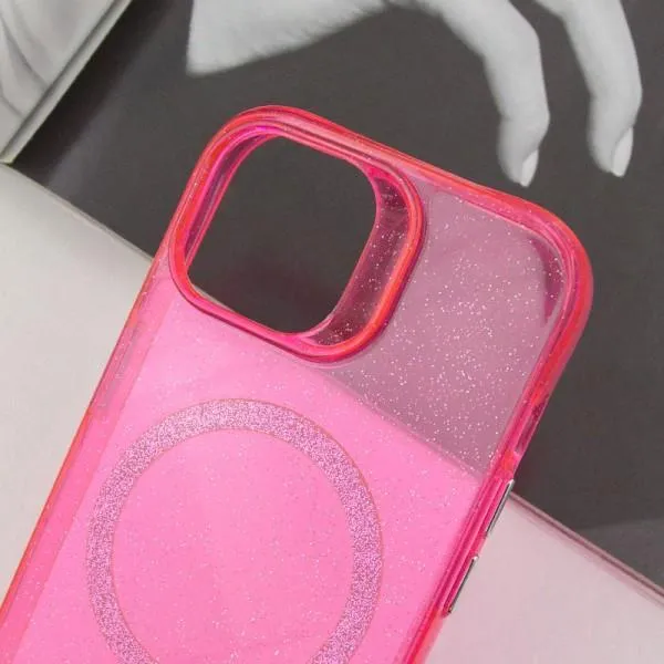 Чохол TPU Radiance with Magnetic Fit для Apple iPhone 14 (6.1") — Червоний — фото 3
