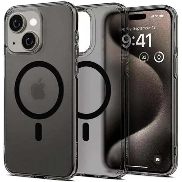 Чохол SGP Black Matte Magnetic Fit для Apple iPhone 14 (6.1") — Чорний — фото 1