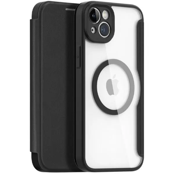 Чохол-книжка Dux Ducis Skin X Pro with MagSafe для Apple iPhone 14 / 13 (6.1") — Чорний — фото 1