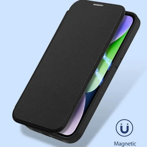 Чохол-книжка Dux Ducis Skin X Pro with MagSafe для Apple iPhone 14 / 13 (6.1") — Чорний — фото 5