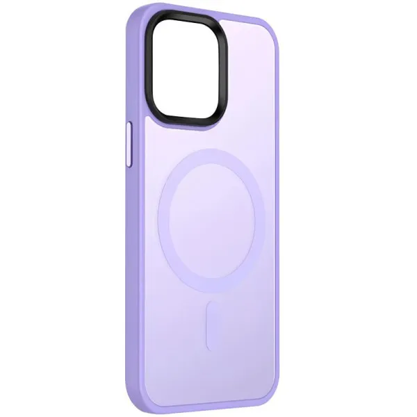 Чохол Ummi Colorful with Magnetic Fit для Apple iPhone 14 / 13 (6.1") — Бузковий