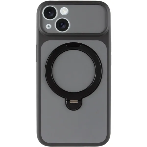 Чехол Ummi Full Camera with Magnetic Fit HQ Ring для Apple iPhone 14 (6.1") — Черный — фото 1 Чехол Ummi Full Camera with Magnetic Fit HQ Ring для Apple iPhone 14 (6.1") — Черный — фото 1