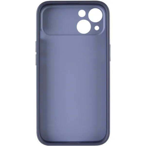 Чехол Ummi Full Camera with Magnetic Fit HQ Ring для Apple iPhone 14 (6.1") — Темно-синий — фото 2