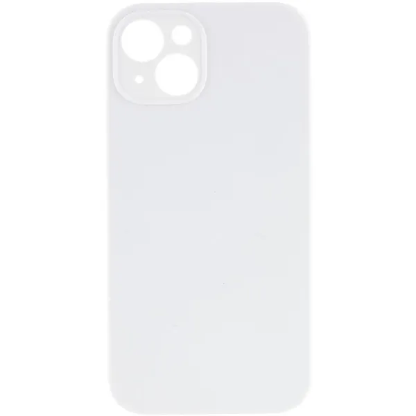 Чохол Silk Full Camera Protective (AA) NO LOGO для Apple iPhone 14 (6.1") — Білий — фото 1 Чохол Silk Full Camera Protective (AA) NO LOGO для Apple iPhone 14 (6.1") — Білий — фото 1