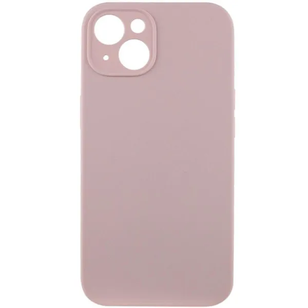 Чехол Silk Full Camera Protective (AA) NO LOGO для Apple iPhone 14 (6.1") — Розовый — фото 1