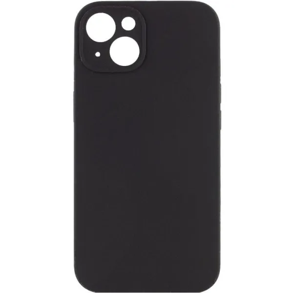 Чехол Silk Full Camera Protective (AA) NO LOGO для Apple iPhone 14 (6.1") — Черный — фото 1