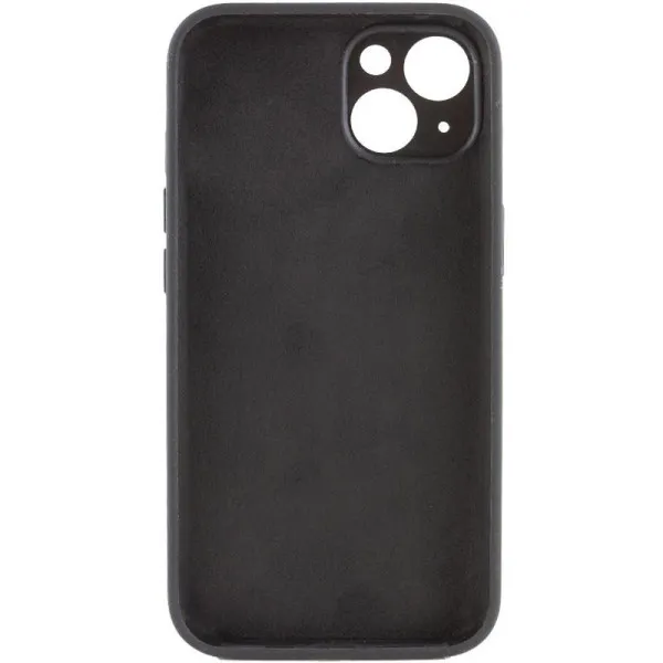 Чехол Silk Full Camera Protective (AA) NO LOGO для Apple iPhone 14 (6.1") — Черный — фото 2