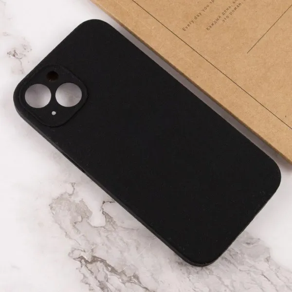 Чехол Silk Full Camera Protective (AA) NO LOGO для Apple iPhone 14 (6.1") — Черный — фото 3