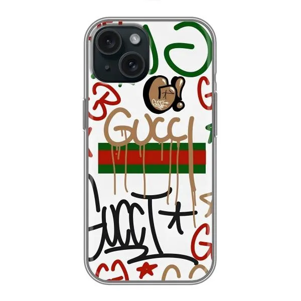 Чохол з принтом «Стиль GUUCI» для iPhone 14