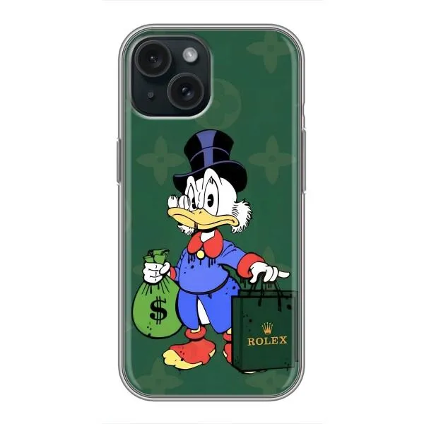 Чехол с принтом «Богатая Утка» для iPhone 14