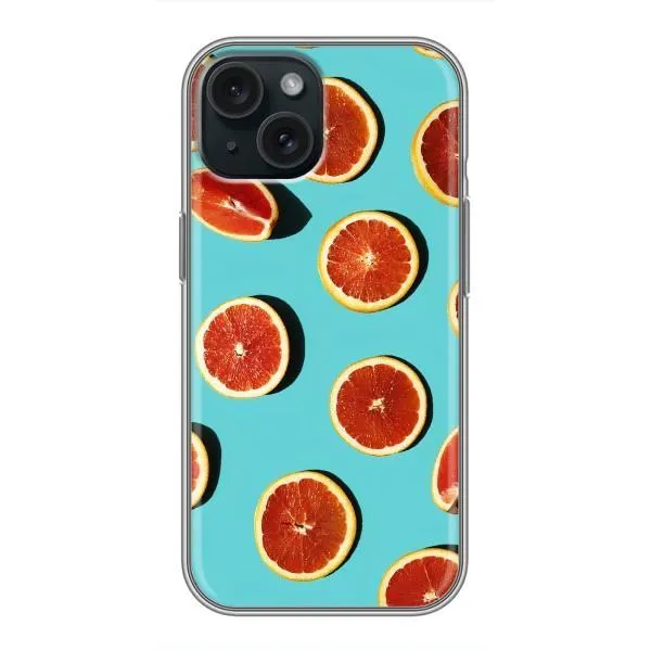 Чохол з принтом «Грейпфрут» для iPhone 14 Чохол з принтом «Грейпфрут» для iPhone 14
