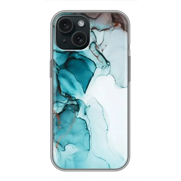 Чохол з принтом «Бірюзовий мрамор» для iPhone 14 Чохол з принтом «Бірюзовий мрамор» для iPhone 14