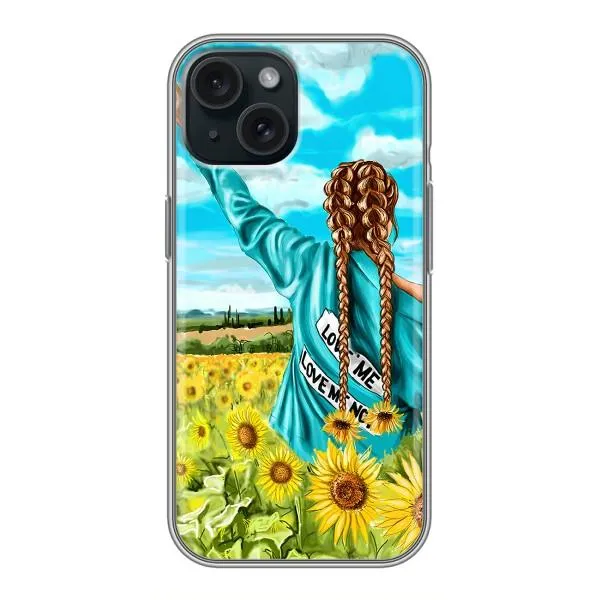 Чохол з принтом «Україночка» для iPhone 14