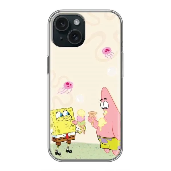 Чохол з принтом «Патрік і Боб» для iPhone 14