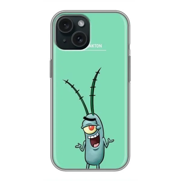Чохол з принтом «Персонаж Планктон» для iPhone 14