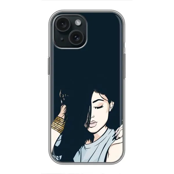 Чохол з принтом «Гарна дівчина» для iPhone 14