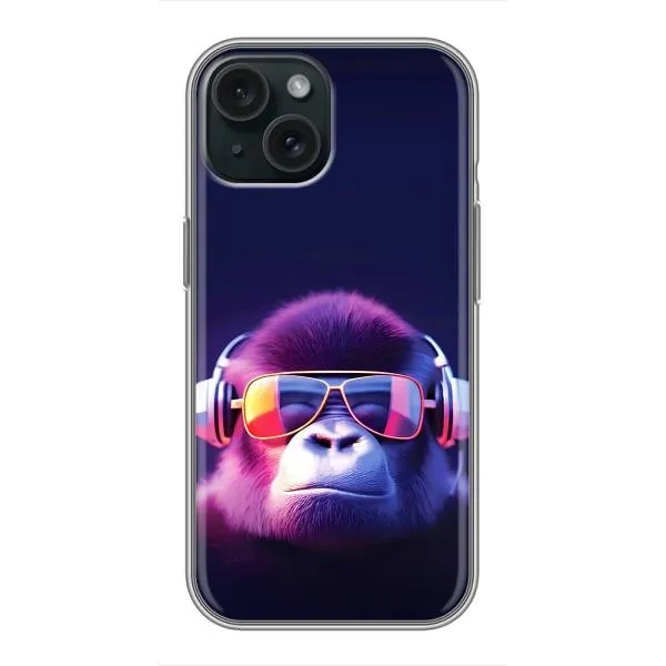 Чохол з принтом «Стильна мавпа» для iPhone 14