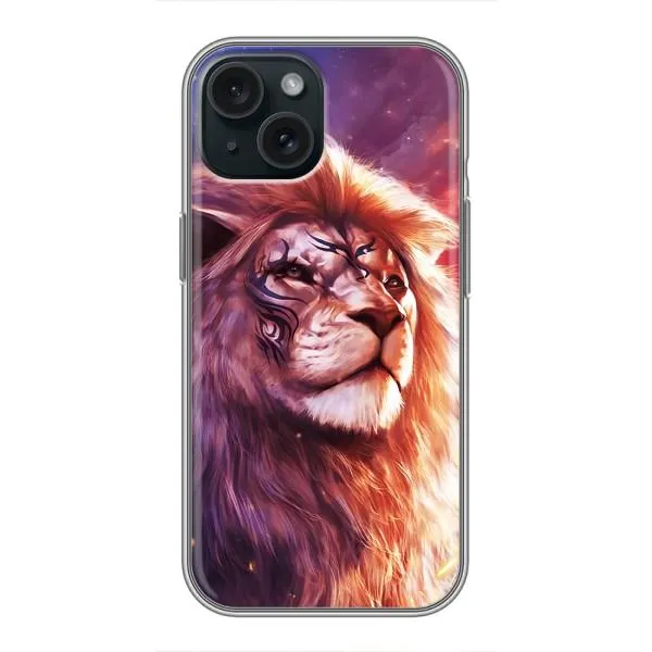 Чехол с принтом «Красочный Лев» для iPhone 14 Чехол с принтом «Красочный Лев» для iPhone 14