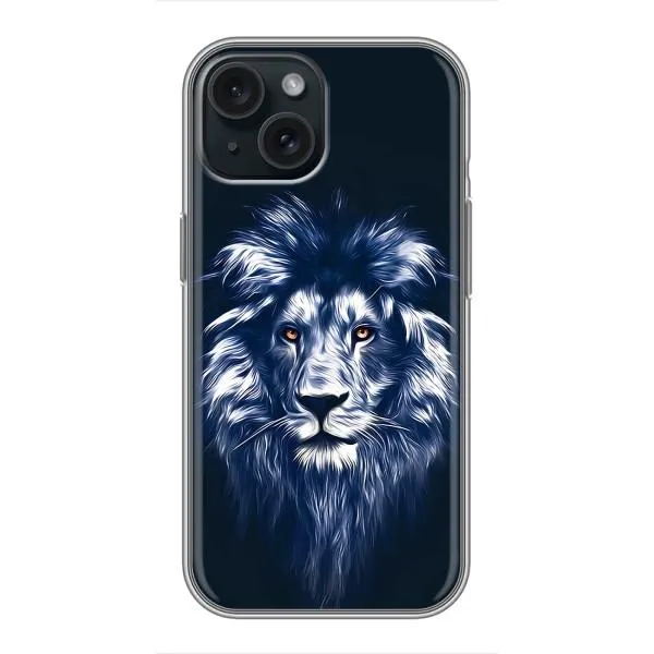 Чехол с принтом «Синий Лев» для iPhone 14 Чехол с принтом «Синий Лев» для iPhone 14