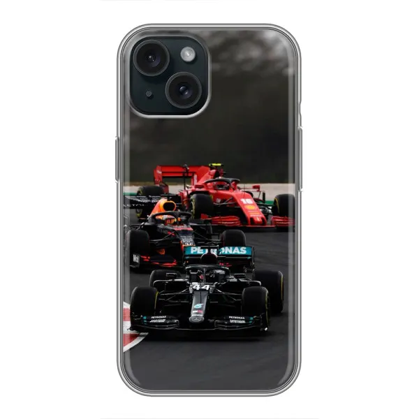Чехол с принтом «Гонка Формула 1» для iPhone 14