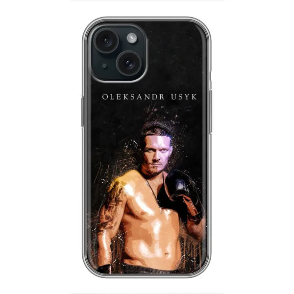 Чохол з принтом «Боксер Олександр Усик» для iPhone 14