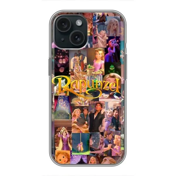 Чехол с принтом «Коллаж Рапунцель» для iPhone 14