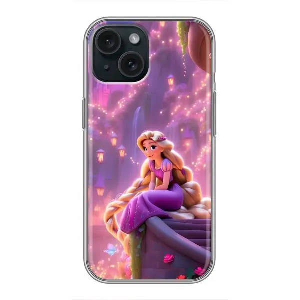 Чехол с принтом «Рапунцель в замке» для iPhone 14